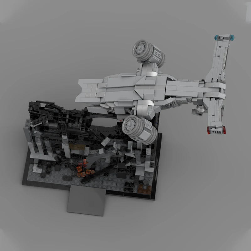 814pcs MOC Science Fiction Mov - Science Hunter incelemesi ve fiyatı