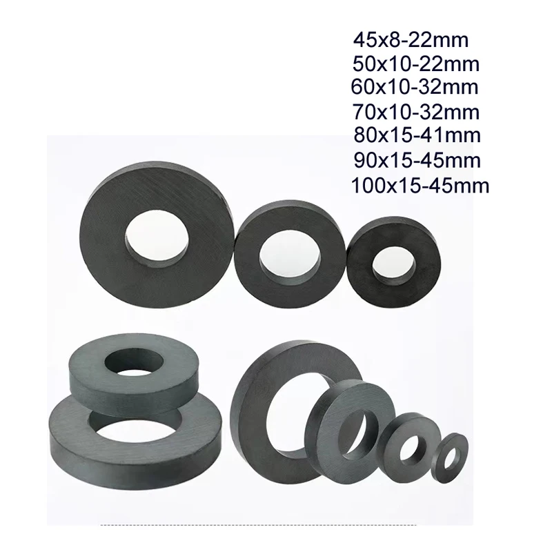 Ferrite Ring Magnet Dia 45-100 - Science And Hobby incelemesi ve fiyatı