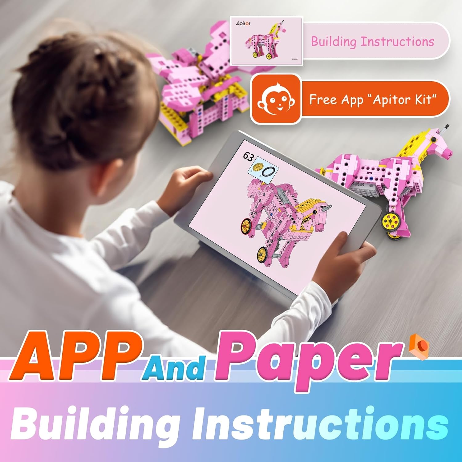 Apitor STEM Toys for Girls Gif - Science Robotics incelemesi ve fiyatı