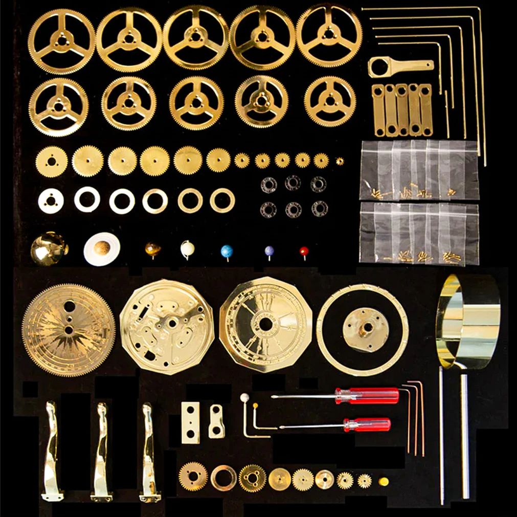 200Pcs DIY 3D Metal Orrery Sol - Solar System Orrery incelemesi ve fiyatı