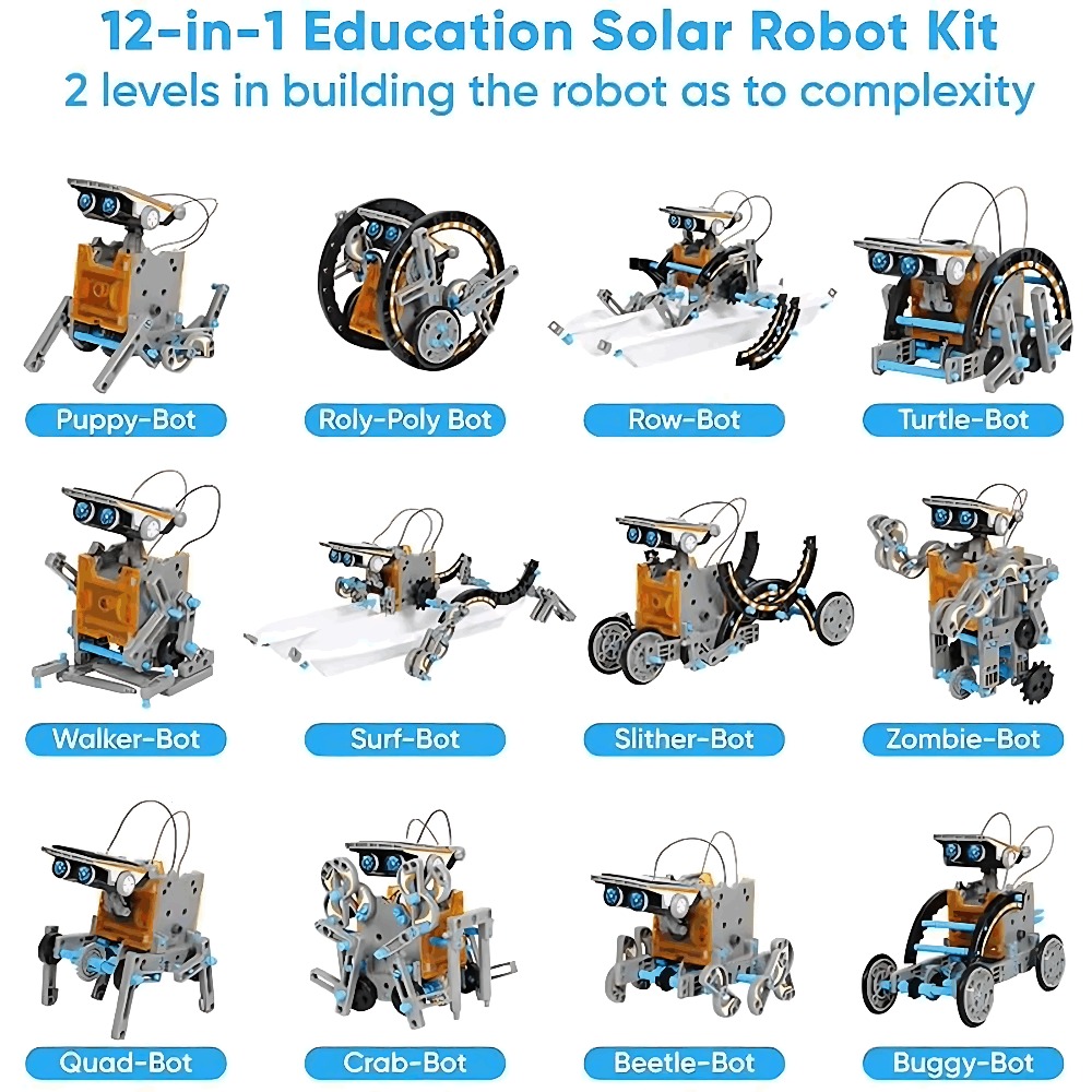 Solar Robot Building Blocks 12 - Science Robotics incelemesi ve fiyatı