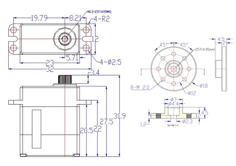 Feetech HLS3606M Constant Forc - Science Robotics incelemesi ve fiyatı