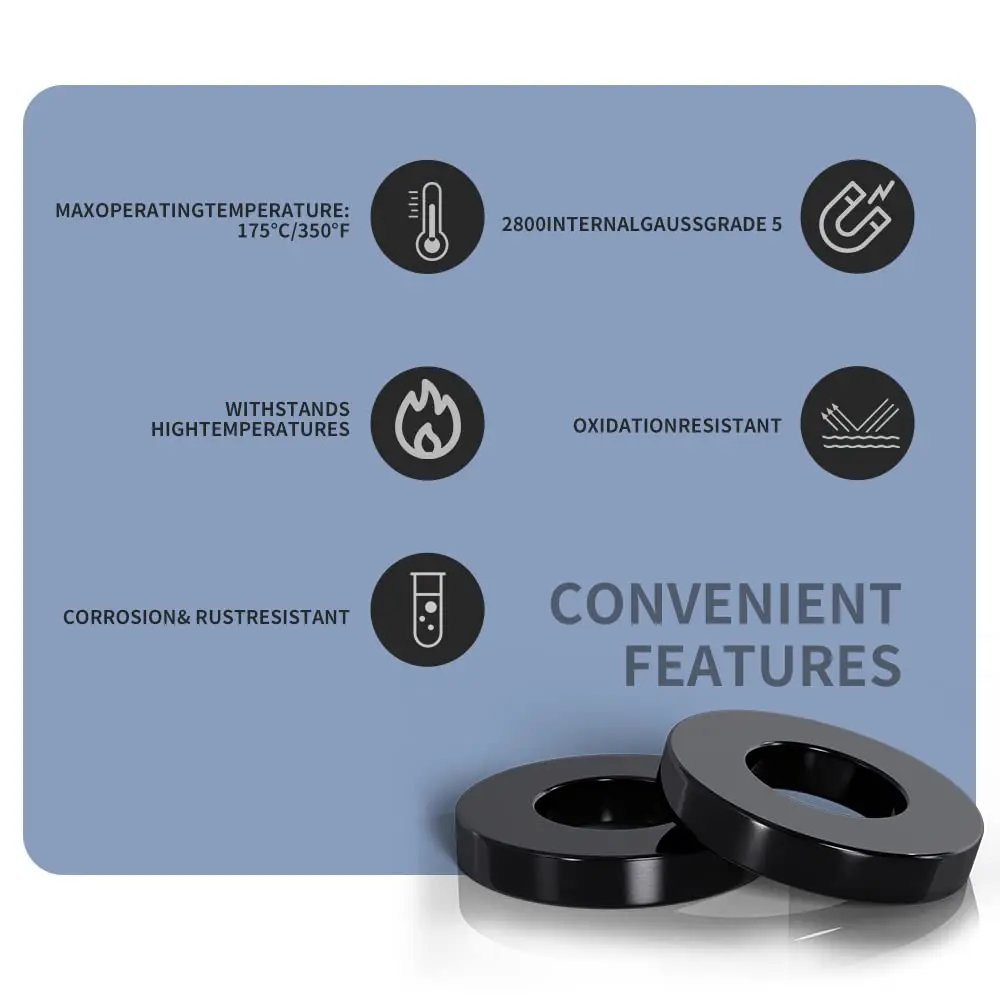 D45-100mm Ferrite Ring Magnet  - Science And Hobby incelemesi ve fiyatı