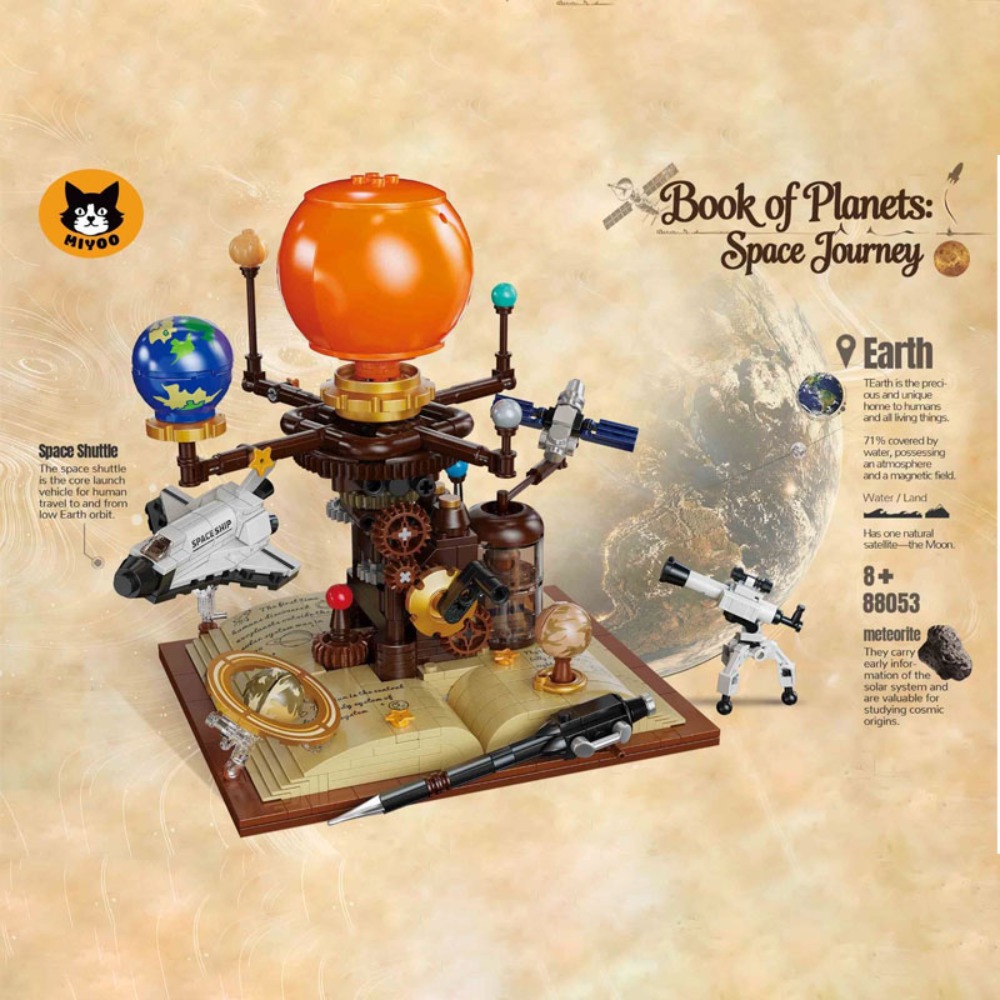 672PCS STEM Building Blocks So - Solar System Orrery incelemesi ve fiyatı