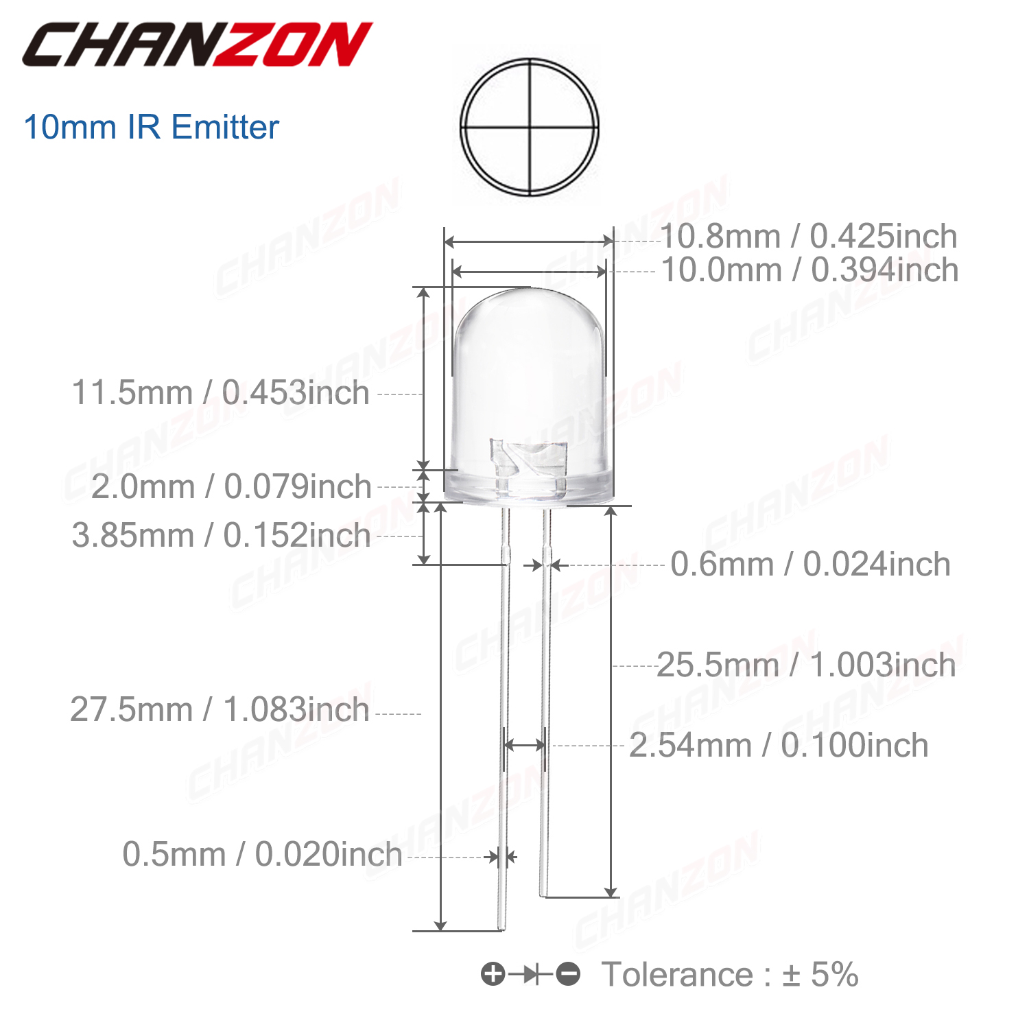 3mm 5mm 10mm IR LED Diode Tran - Science And Hobby incelemesi ve fiyatı