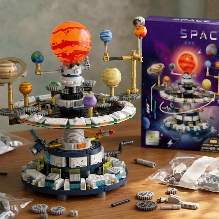 Mini Building Blocks Solar Sys - Solar System Orrery incelemesi ve fiyatı