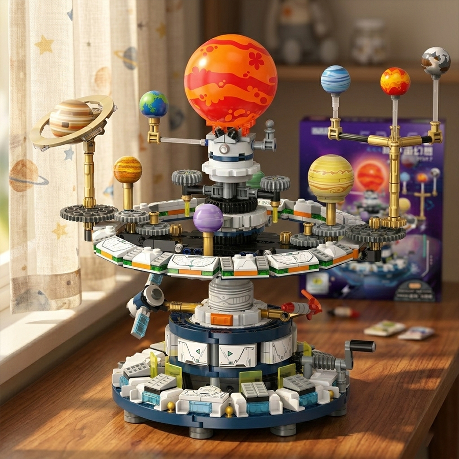 Mini Building Blocks Solar Sys - Solar System Orrery incelemesi ve fiyatı