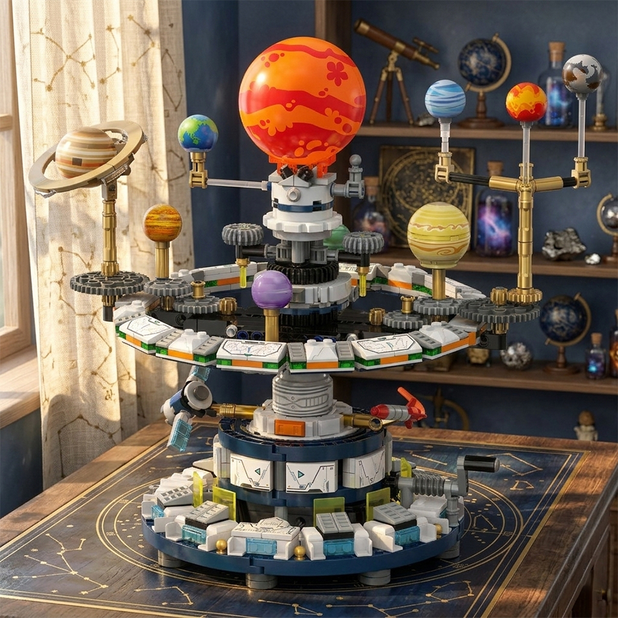 Mini Building Blocks Solar Sys - Solar System Orrery incelemesi ve fiyatı