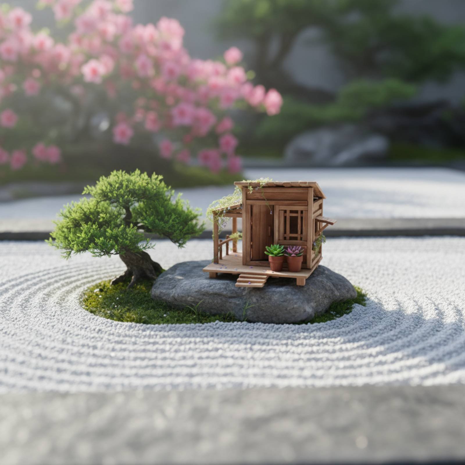 DIY Bamboo House Kit Relaxing  - Science And Hobby incelemesi ve fiyatı