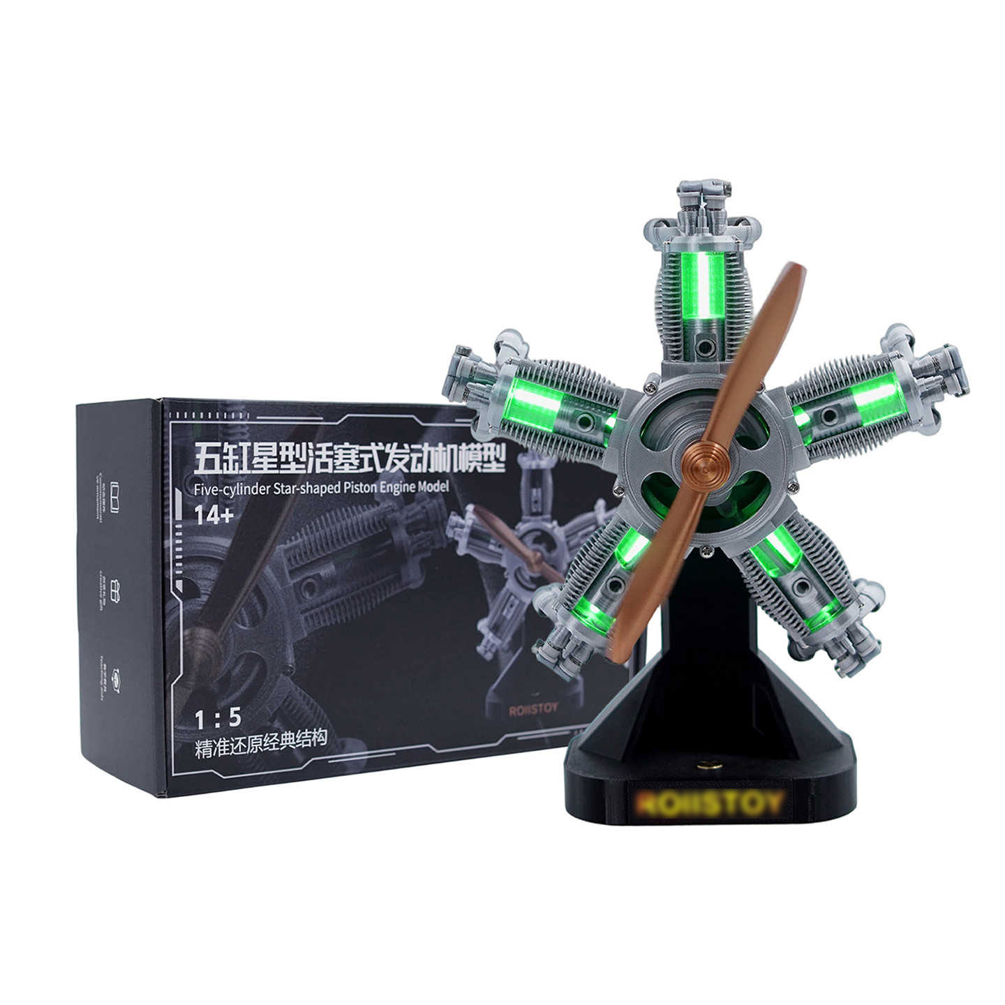 1:5 Scale 5-Cylinder 4-Stroke  - Science And Hobby incelemesi ve fiyatı