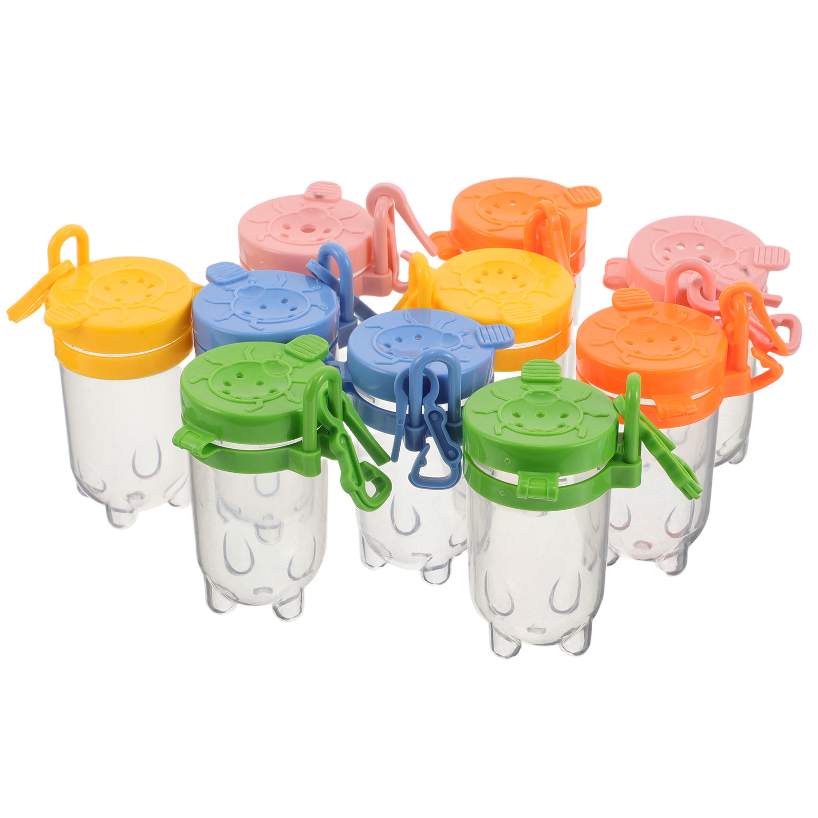 10Pcs Clear Plastic Bug Jars F - Science Toys incelemesi ve fiyatı