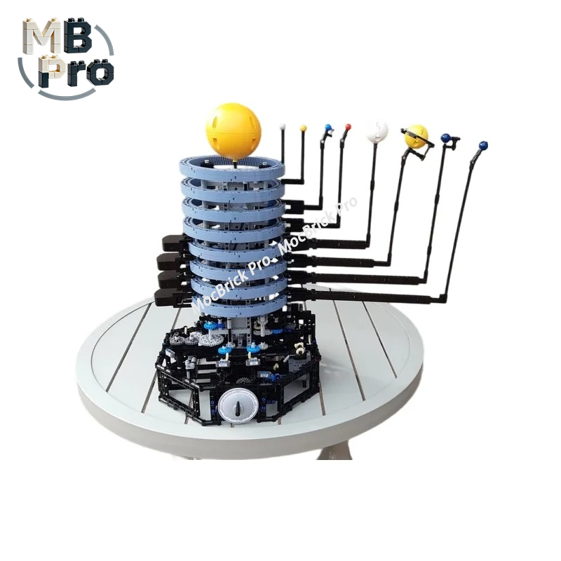 Unique DIY MOC Set, Mechanical - Solar System Orrery incelemesi ve fiyatı