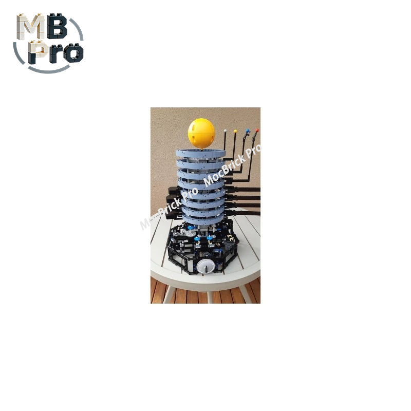 Unique DIY MOC Set, Mechanical - Solar System Orrery incelemesi ve fiyatı