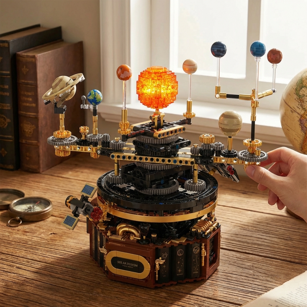 1098pcs Technical Solar System - Solar System Orrery incelemesi ve fiyatı