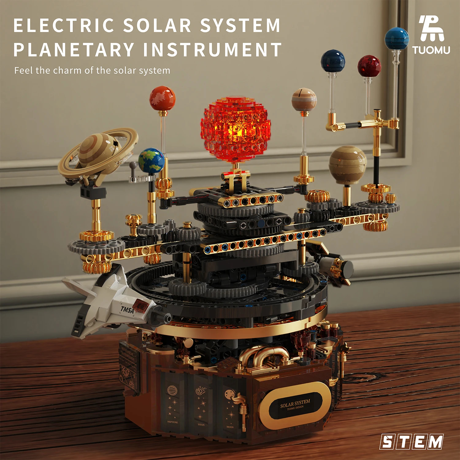1098pcs Technical Solar System - Solar System Orrery incelemesi ve fiyatı