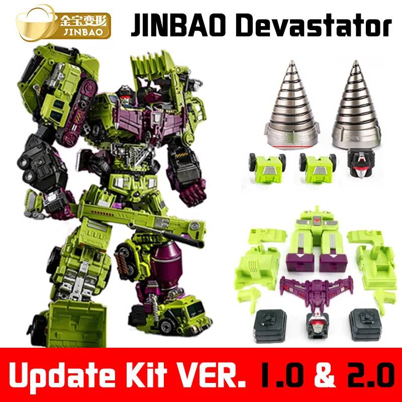 Jinbao Devastator Update Kit P - Science Robotics incelemesi ve fiyatı