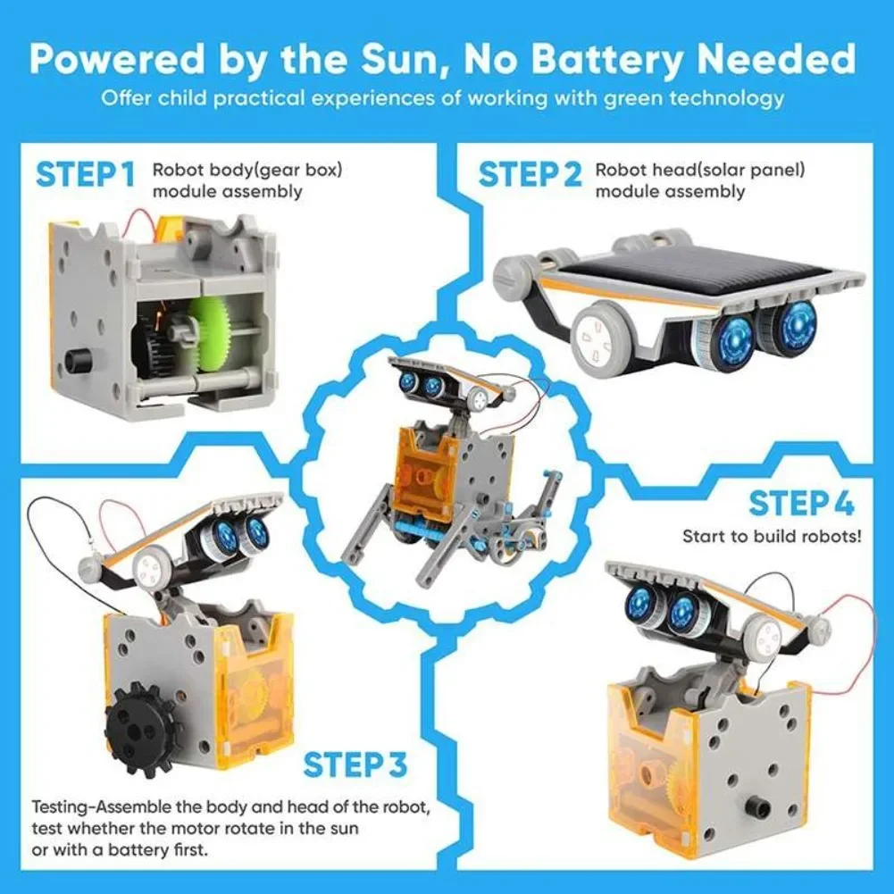 13 in 1 Solar Powered Robot Sc - Science Robotics incelemesi ve fiyatı