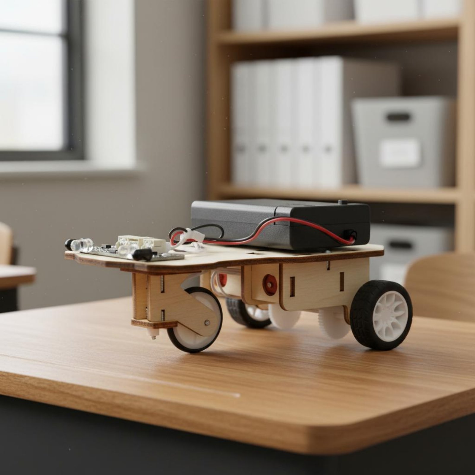Wooden Intelligent Vehicle Kit - Science Robotics incelemesi ve fiyatı