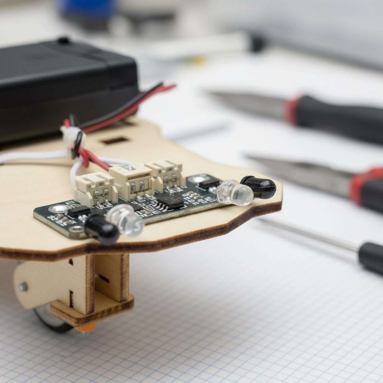 Wooden Intelligent Vehicle Kit - Science Robotics incelemesi ve fiyatı